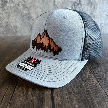 Mountain Hat - Outdoor Hat, Gift for Him, Richardson 112 - patchpalooza