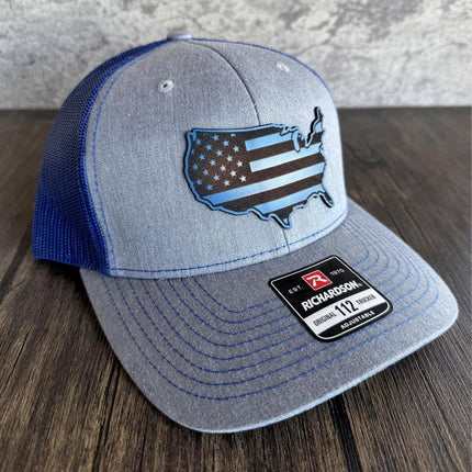 United States Flag Hat - Richardson 112, Patriotic Hat - Patch Palooza