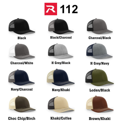 Custom Vegan Leather Patch Hat - Richardson 112 - patchpalooza