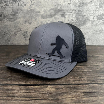 Funny Big Foot Skateboard Hat - Richardson 112 - patchpalooza