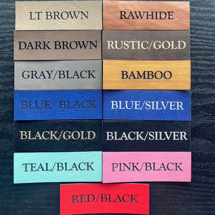 Veteran Flag Patch for Hats, Bags, Jackets - Leatherette Vegan Leather Patch - patchpalooza